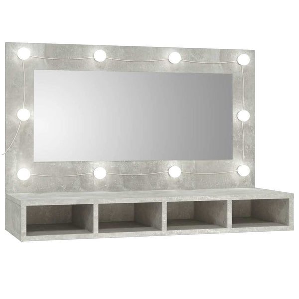 Peilikaappi Led-Valoilla 90X31,5X62 Cm