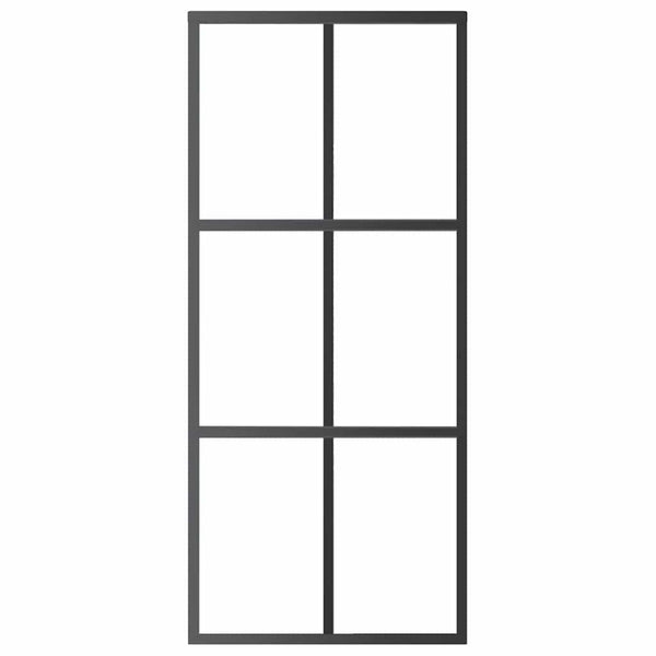 Liukuovi Asennustarvikkeilla Esg Lasi Ja Alumiini 90X205 Cm