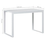 Tietokonepöytä 110X60X73 Cm Lastulevy