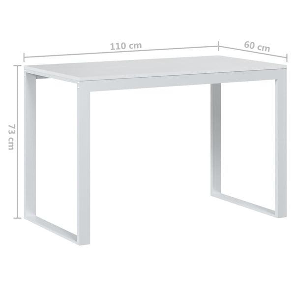 Tietokonepöytä 110X60X73 Cm Lastulevy