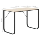 Tietokonepöytä 110X60X73 Cm Lastulevy