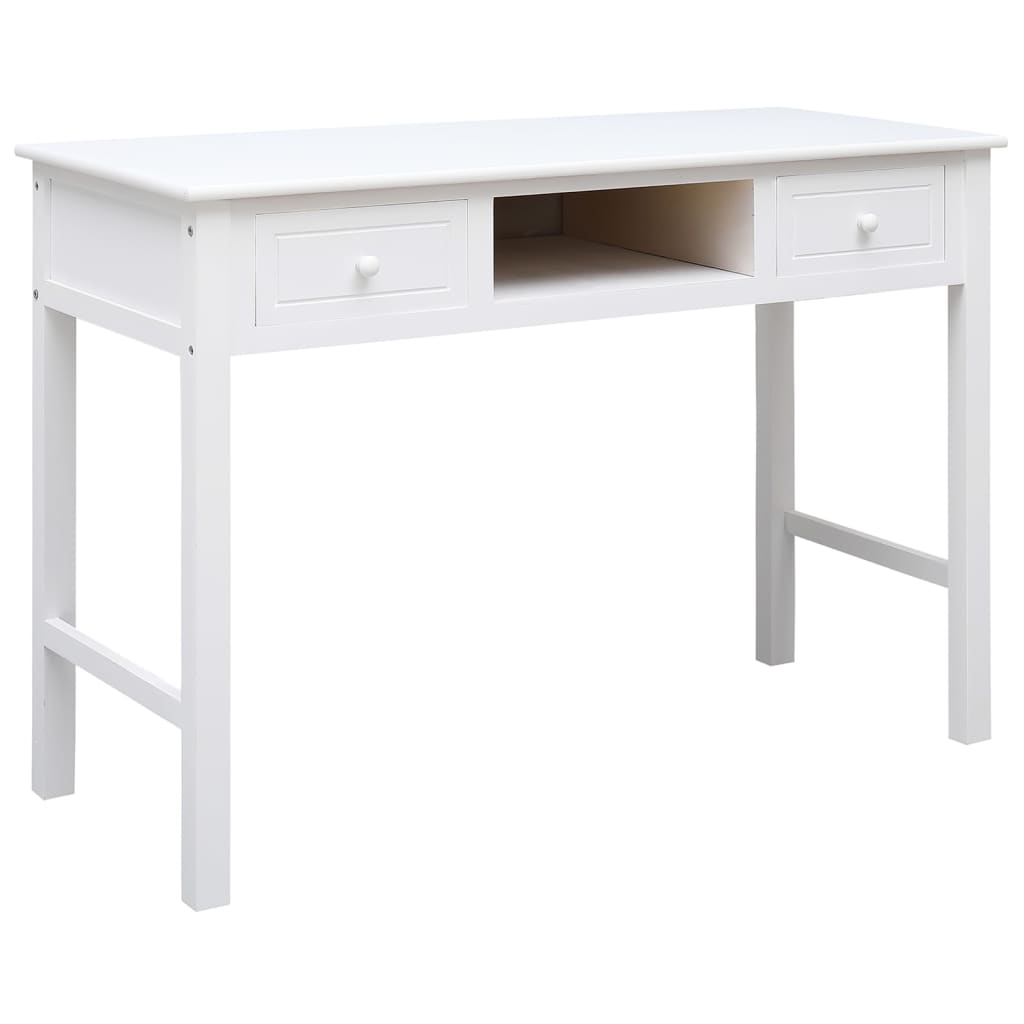 Työpöytä 108X45X76 Cm Täysi Keisaripuu