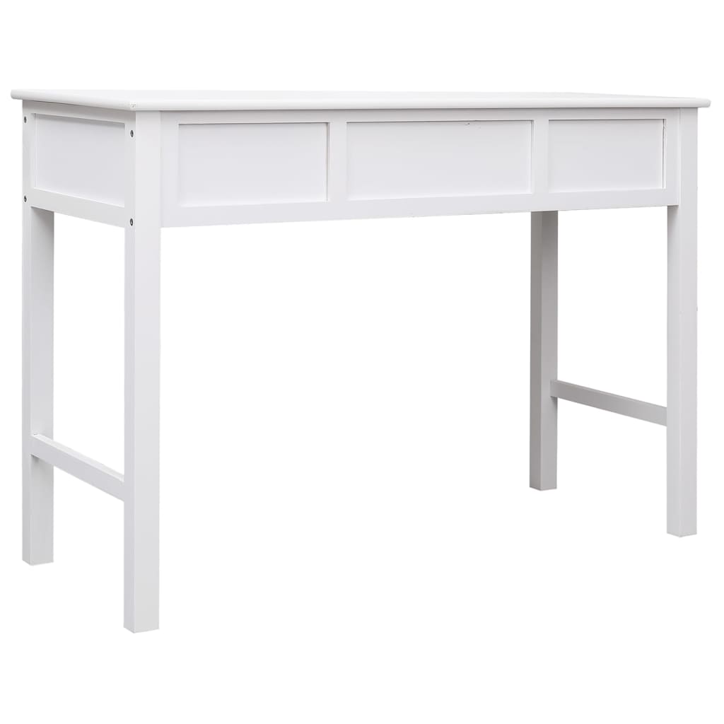 Työpöytä 108X45X76 Cm Täysi Keisaripuu