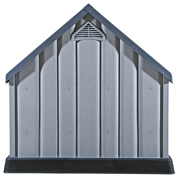Koirankoppi Harmaa 92X87X91 Cm Muovi