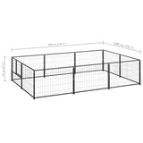 Koiranhäkki 6 M² Teräs
