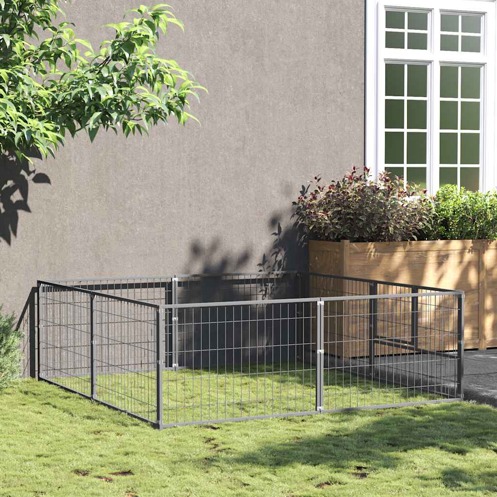 Koiranhäkki 6 M² Teräs