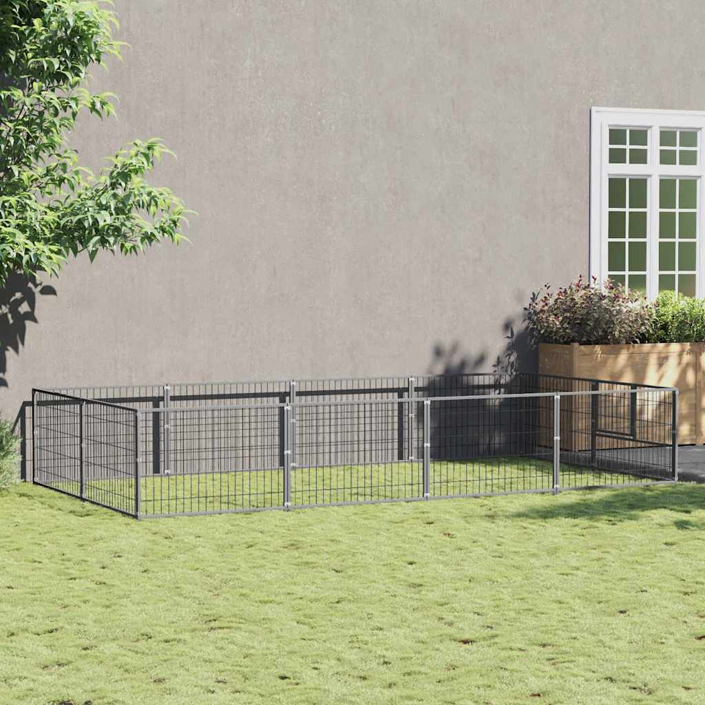 Koiranhäkki 6 M² Teräs