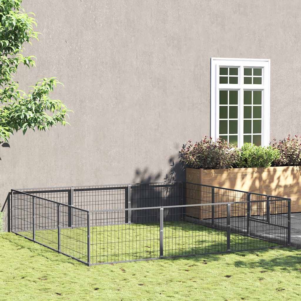 Koiranhäkki 6 M² Teräs