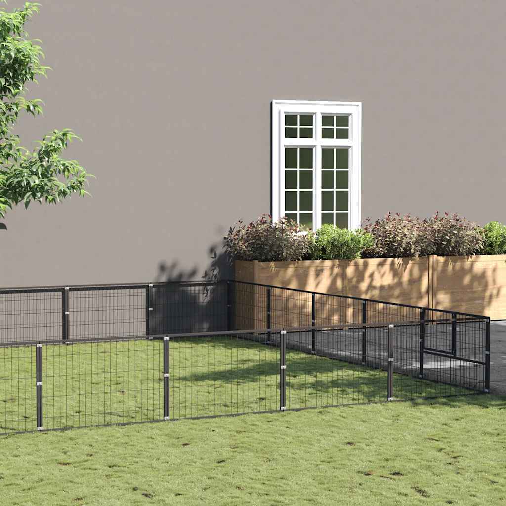 Koiranhäkki 6 M² Teräs