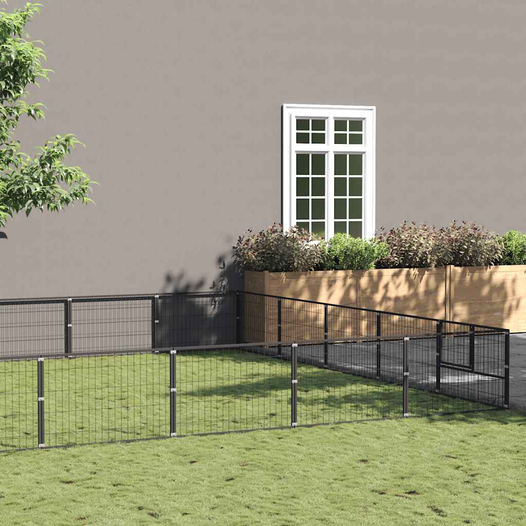 Koiranhäkki 6 M² Teräs