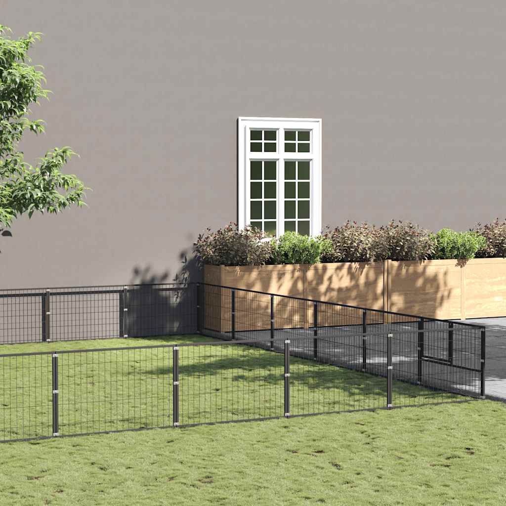 Koiranhäkki 6 M² Teräs