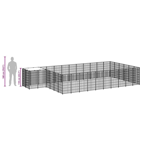 Koiranhäkki 19,36 M² Teräs