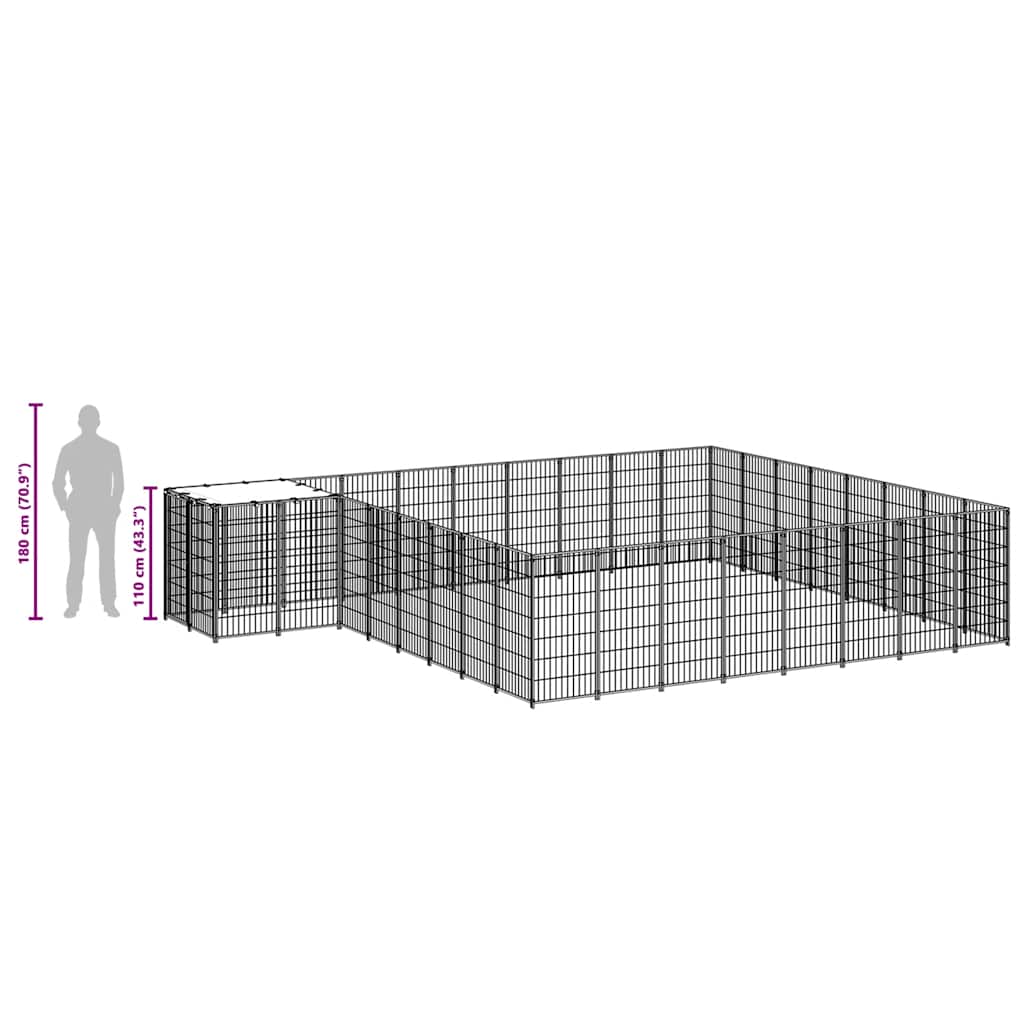 Koiranhäkki 20,57 M² Teräs