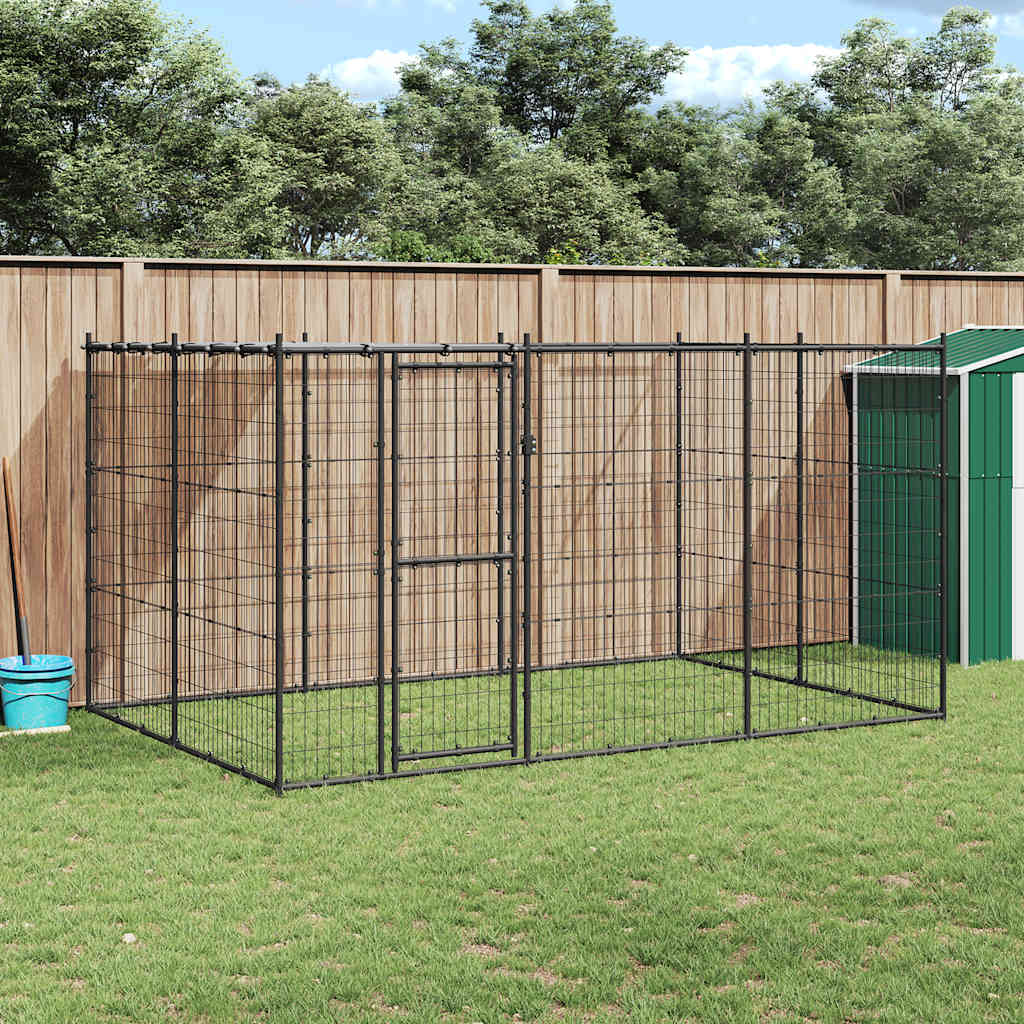 Koiran Ulkohäkki Katolla Teräs 26,62 M²