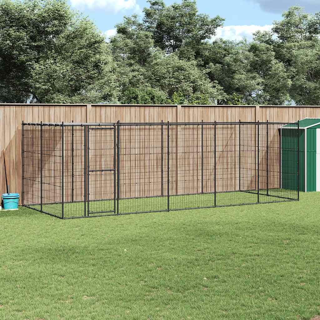 Koiran Ulkohäkki Katolla Teräs 26,62 M²