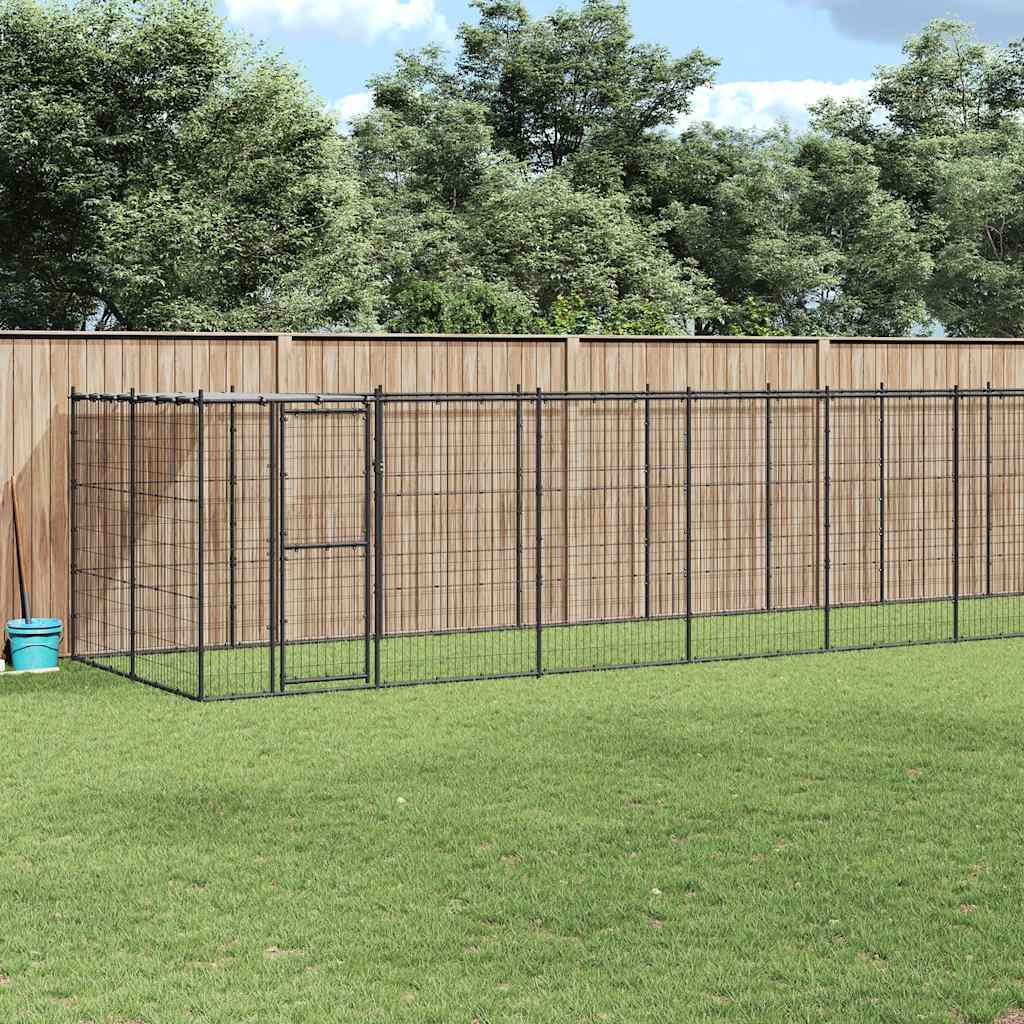 Koiran Ulkohäkki Katolla Teräs 26,62 M²