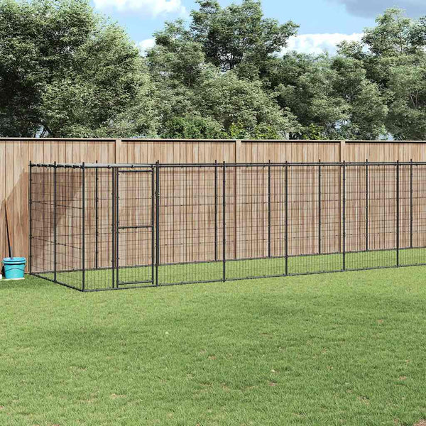 Koiran Ulkohäkki Katolla Teräs 26,62 M²