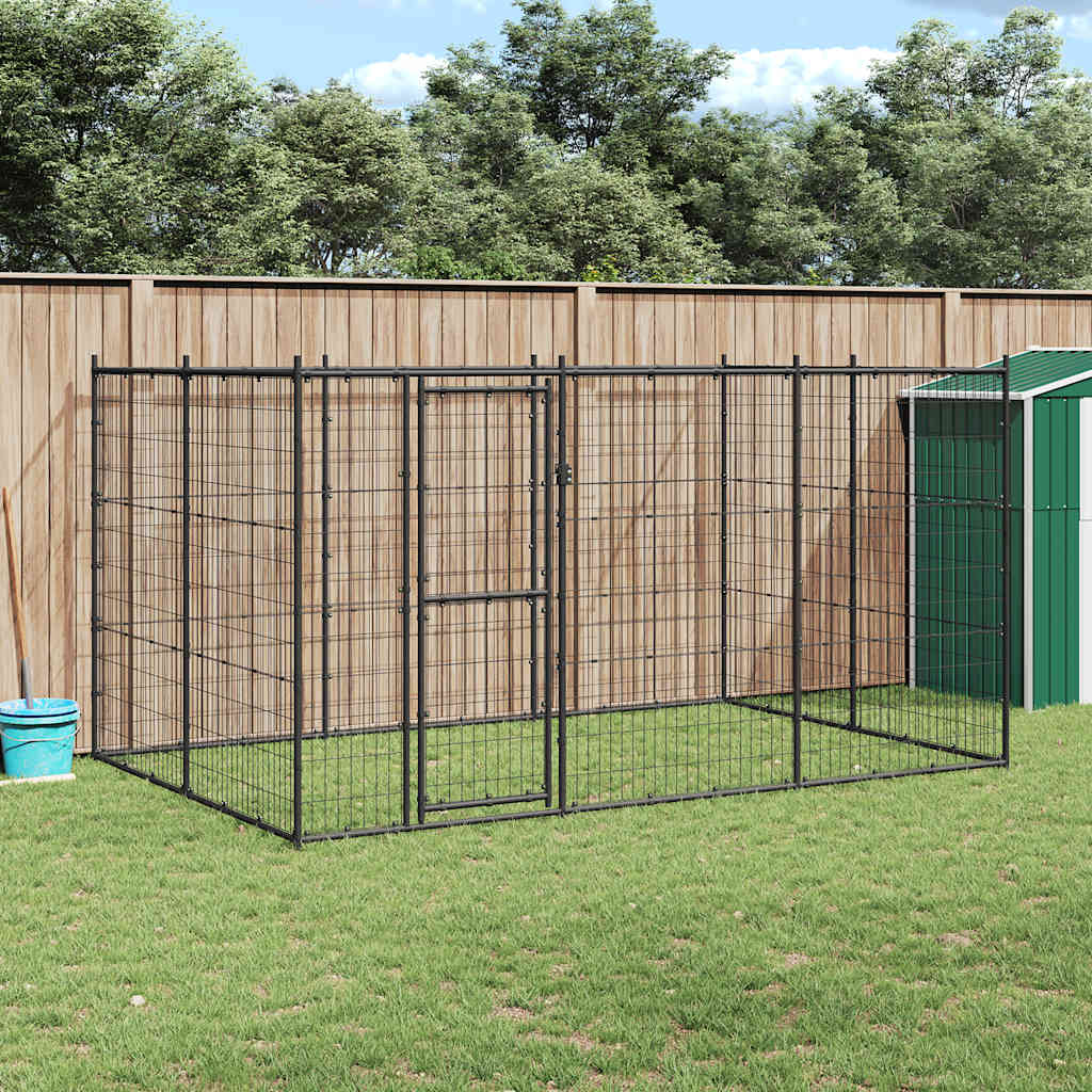Koiran Ulkohäkki Katolla Teräs 26,62 M²