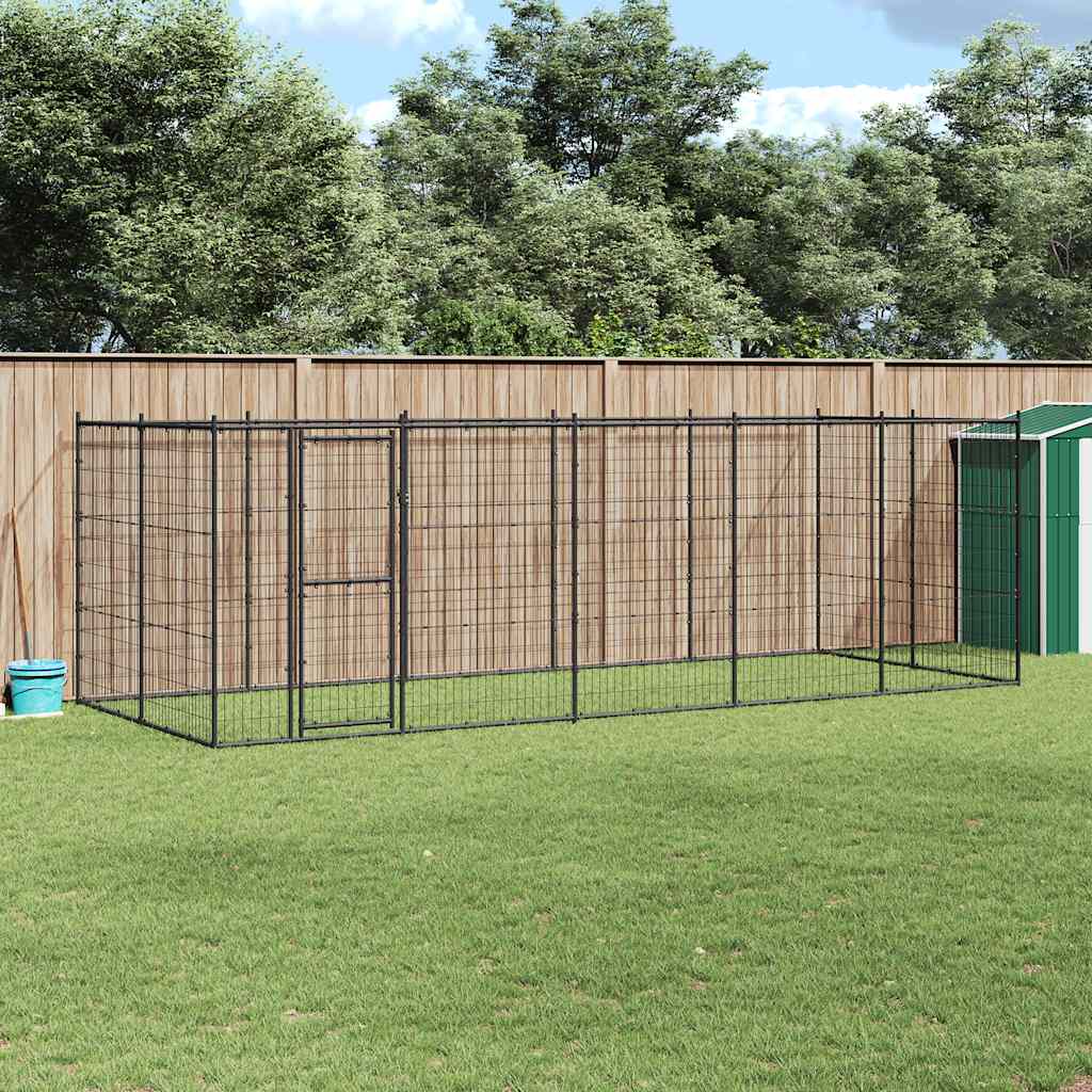 Koiran Ulkohäkki Katolla Teräs 26,62 M²