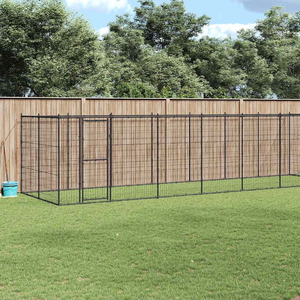 Koiran Ulkohäkki Katolla Teräs 26,62 M²