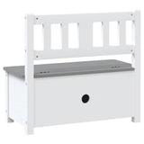 Lasten Säilytyspenkki 60X30X55 Cm Mdf