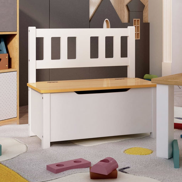 Lasten Säilytyspenkki 60X30X55 Cm Mdf