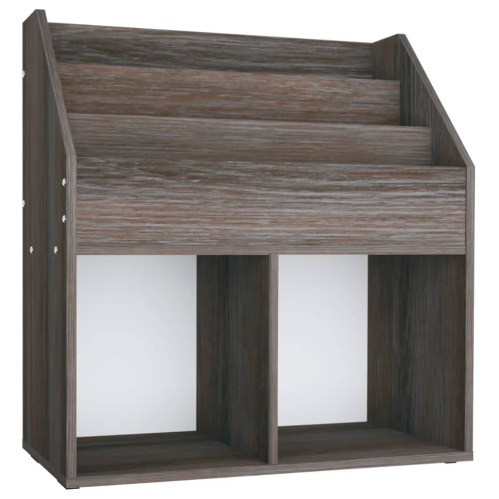 Lasten Lehtiteline Sonoma-Tammi 71X30X78,5 Cm Tekninen Puu