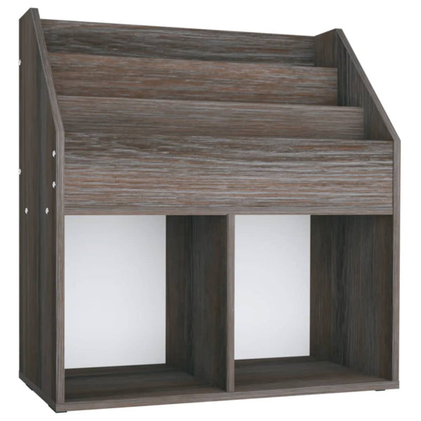 Lasten Lehtiteline Sonoma-Tammi 71X30X78,5 Cm Tekninen Puu