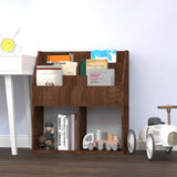 Lasten Lehtiteline Sonoma-Tammi 71X30X78,5 Cm Tekninen Puu
