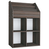 Lasten Lehtiteline Sonoma-Tammi 71X30X114 Cm Tekninen Puu