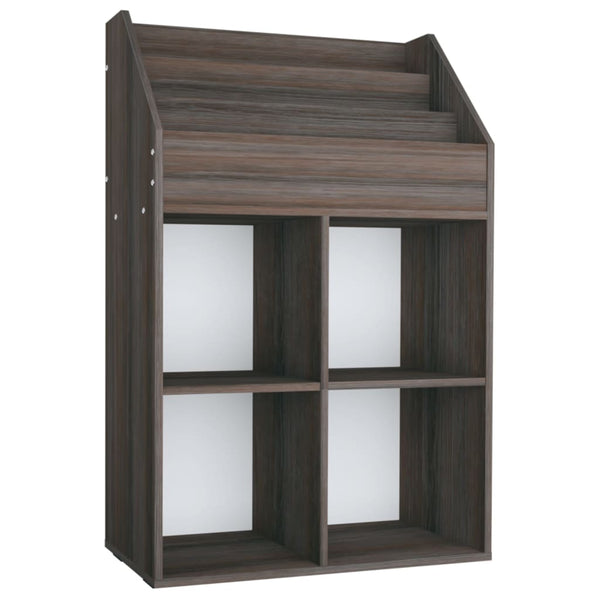 Lasten Lehtiteline Sonoma-Tammi 71X30X114 Cm Tekninen Puu