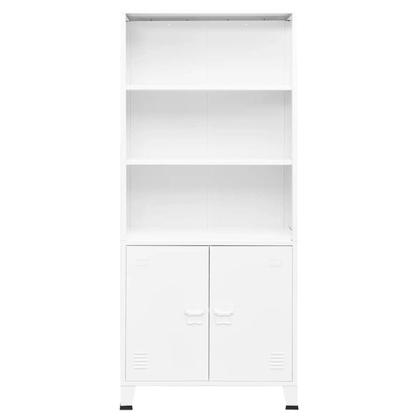 Teollinen Kirjahylly 80X32X180 Cm Teräs