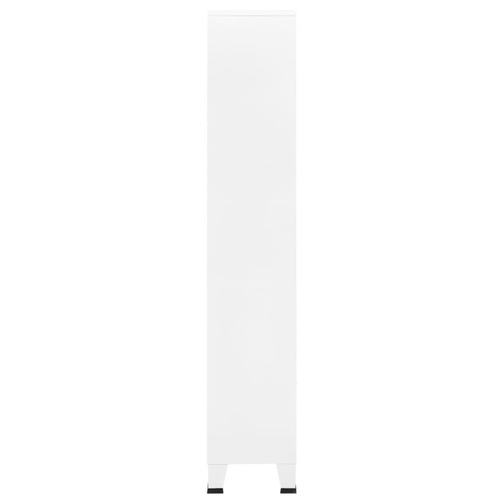 Teollinen Kirjahylly 80X32X180 Cm Teräs