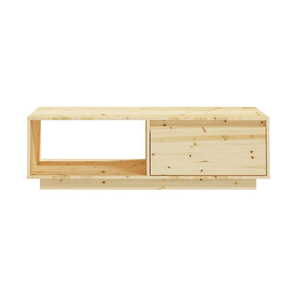 Sohvapöytä 110X50X33,5 Cm Täysi Kuusi