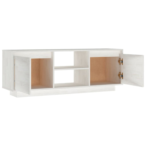 Tv-Taso 110X30X40 Cm Täysi Mänty