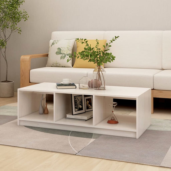 Sohvapöytä 110X50X34 Cm Täysi Mänty