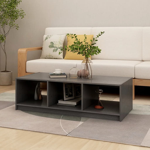 Sohvapöytä 110X50X34 Cm Täysi Mänty