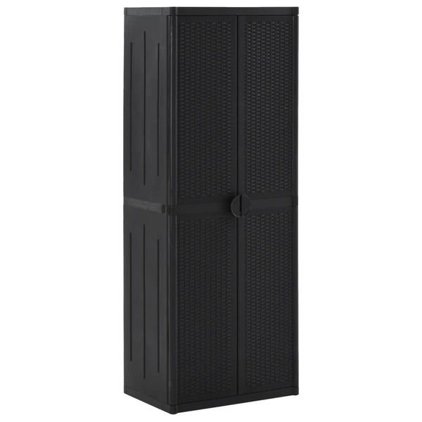 Puutarhan Varastokaappi 65X45X88 Cm Pp Rottinki