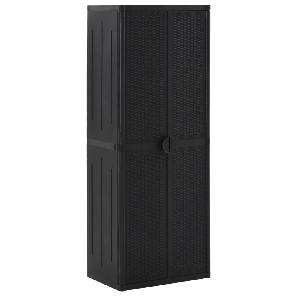 Puutarhan Varastokaappi 65X45X88 Cm Pp Rottinki