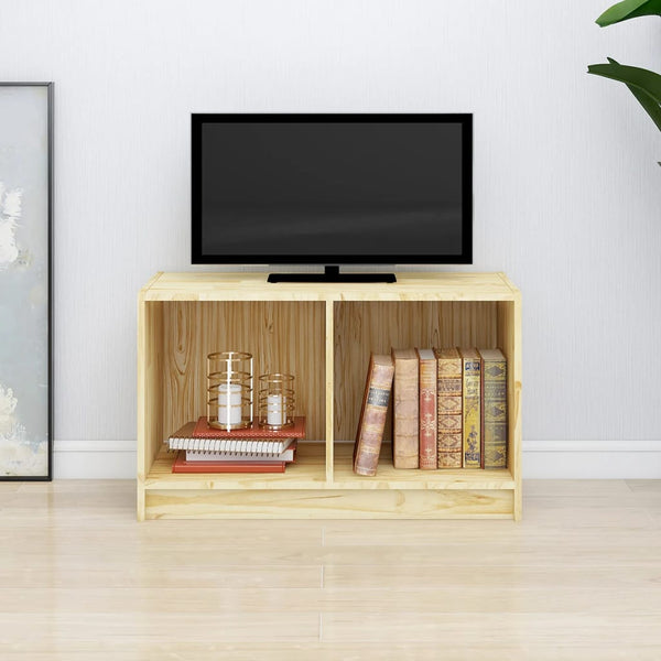 Tv-Taso 70X33X42 Cm Täysi Mänty