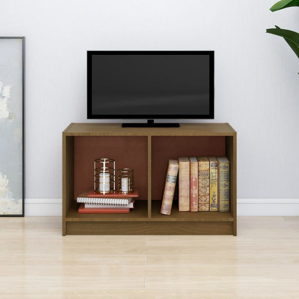 Tv-Taso 70X33X42 Cm Täysi Mänty