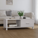 Sohvapöytä Hamar 100X55X35 Cm Täysi Mänty