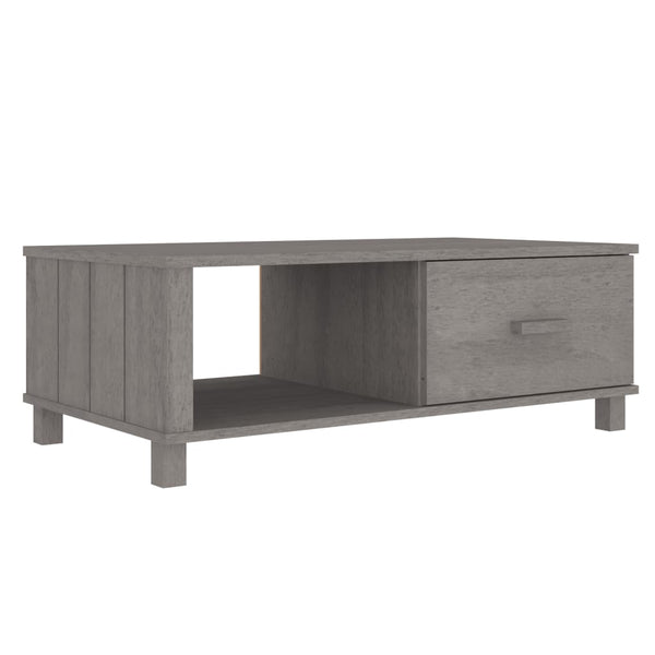 Sohvapöytä Hamar 100X55X35 Cm Täysi Mänty