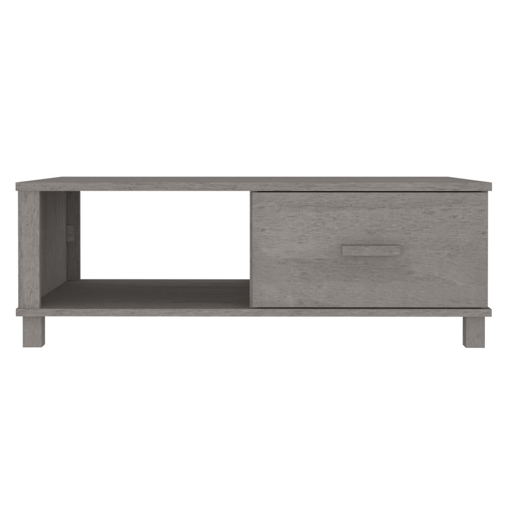 Sohvapöytä Hamar 100X55X35 Cm Täysi Mänty