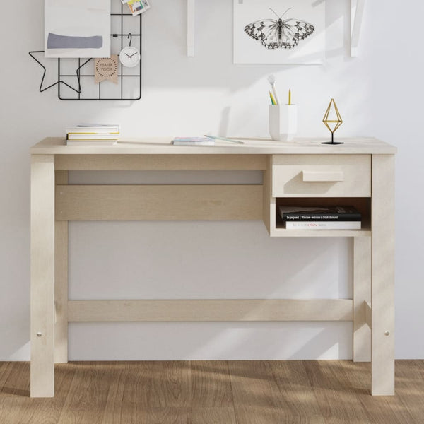 Pöytä Hamar 110X40X75 Cm Täysi Mänty