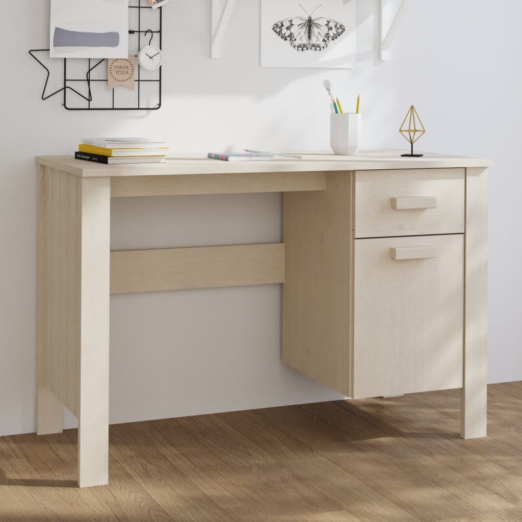 Pöytä Hamar 113X50X75 Cm Täysi Mänty