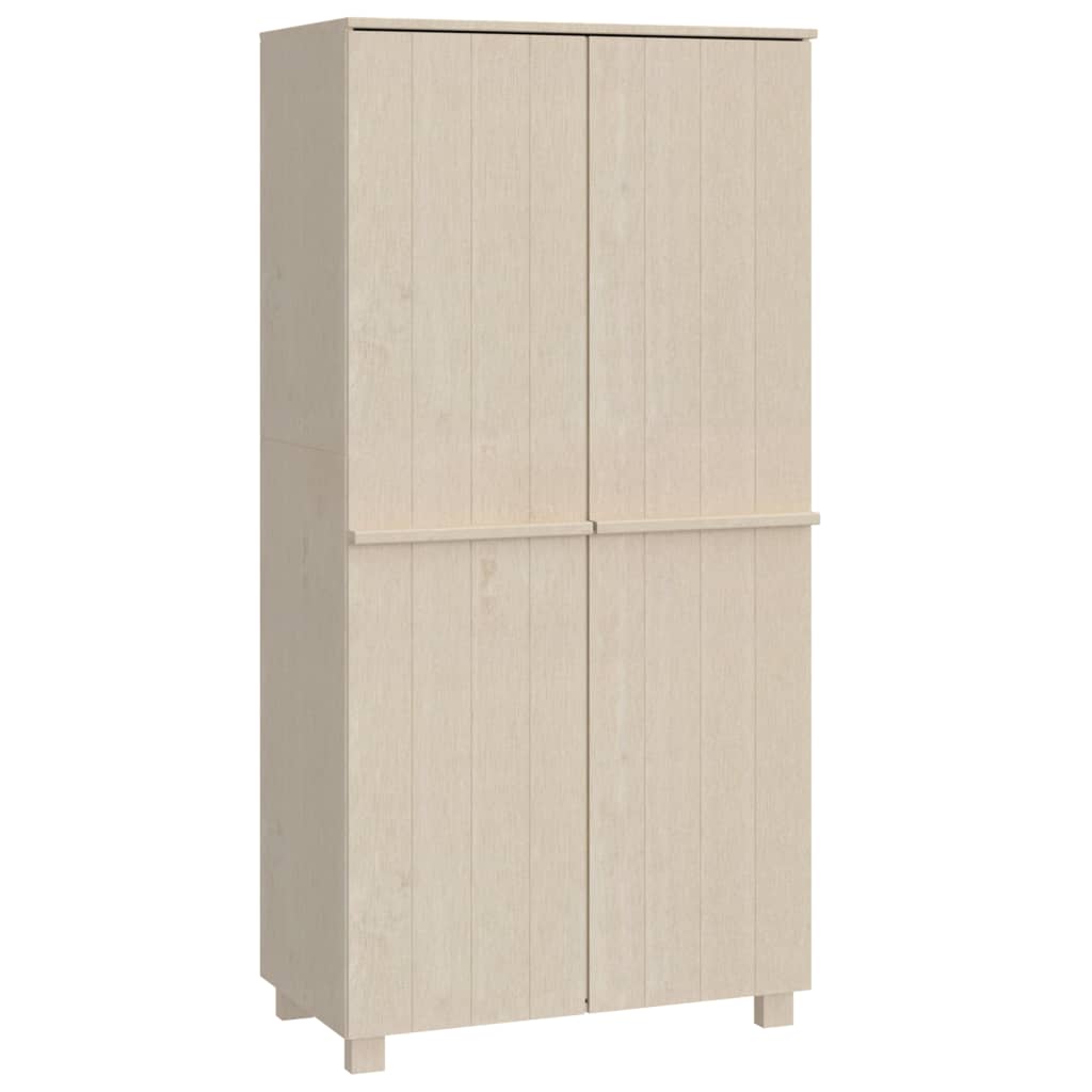 Vaatekaappi Hamar Hunajan 89X50X180 Cm Täysi Mänty