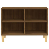 Tv-Taso Täyspuiset Jalat 69,5X30X50 Cm