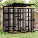 Koiran Ulkohäkki Teräs 16,59 M²