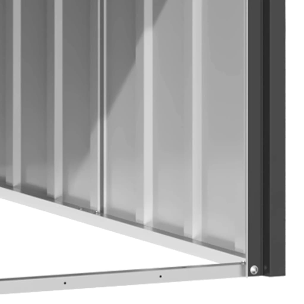 Koirankoppi 116,5X103X81,5 Cm Galvanoitu Teräs